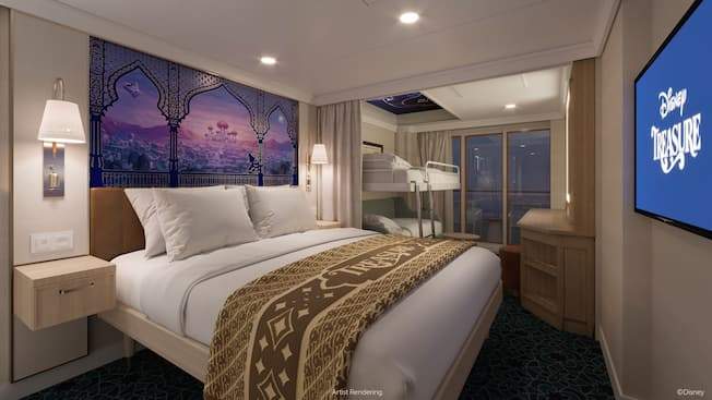 Deluxe Oceanview Stateroom with Verandah Image 1