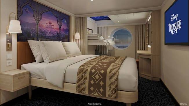 Deluxe Oceanview Stateroom Image 4