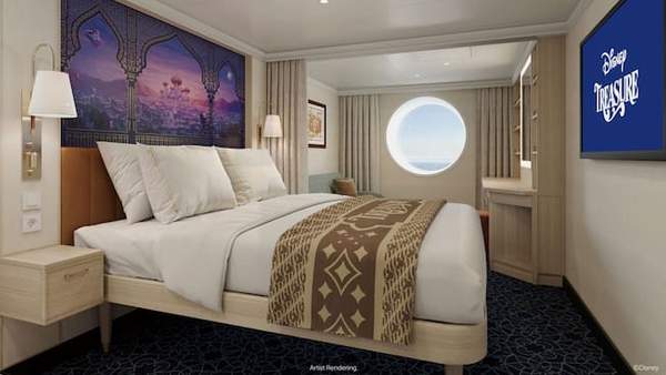 Deluxe Oceanview Stateroom Image 1