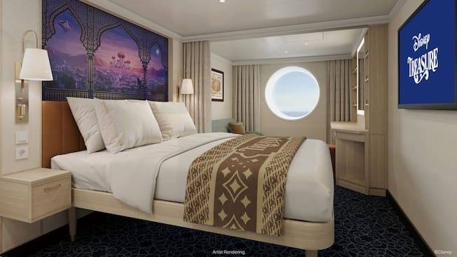 Deluxe Oceanview Stateroom Image 1