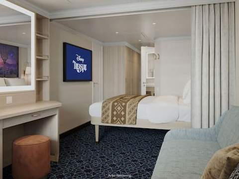 Deluxe Oceanview Stateroom Image 3 Deluxe Oceanview Stateroom Image 3