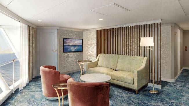 Concierge Family Oceanview Stateroom Image 2