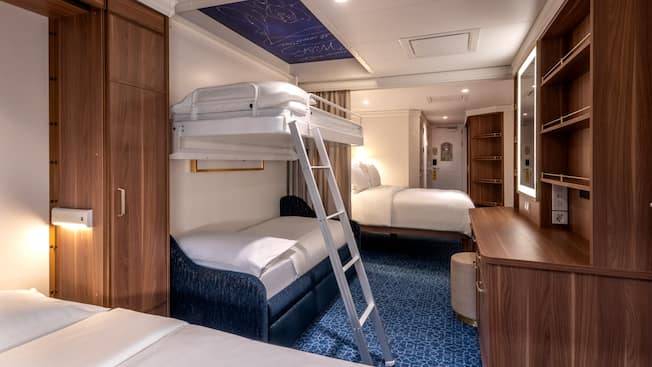 Deluxe Family Oceanview Stateroom with Verandah Image 3
