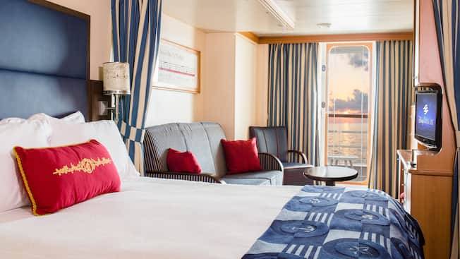 Concierge Family Oceanview Stateroom with Verandah Image 5