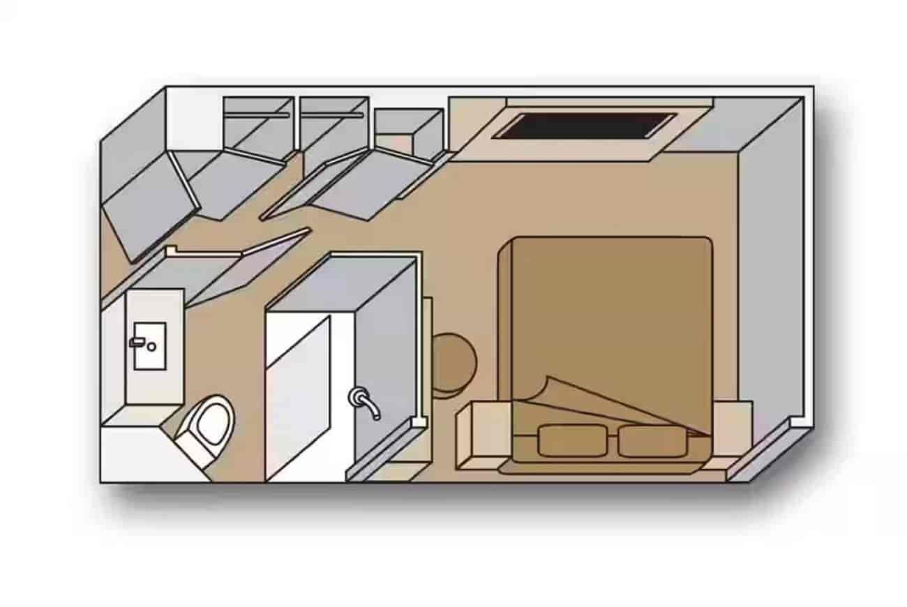 Holland America Interior — floor plan