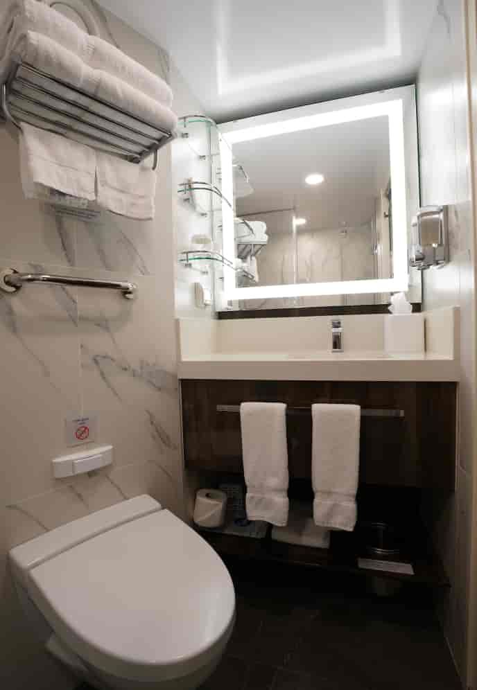 Holland America Verandah — bathroom