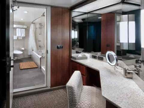 Holland America Neptune Suite — vanity