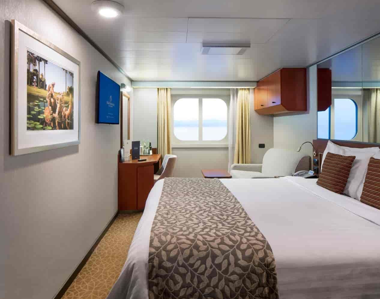 Holland America Ocean-view — stateroom