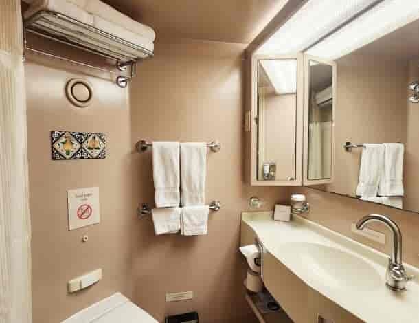Holland America Interior — bathroom