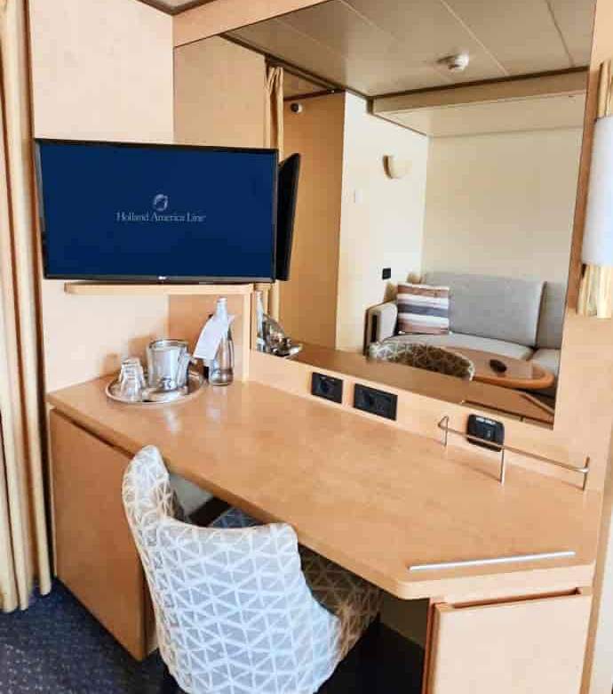 Holland America Ocean-view — stateroom