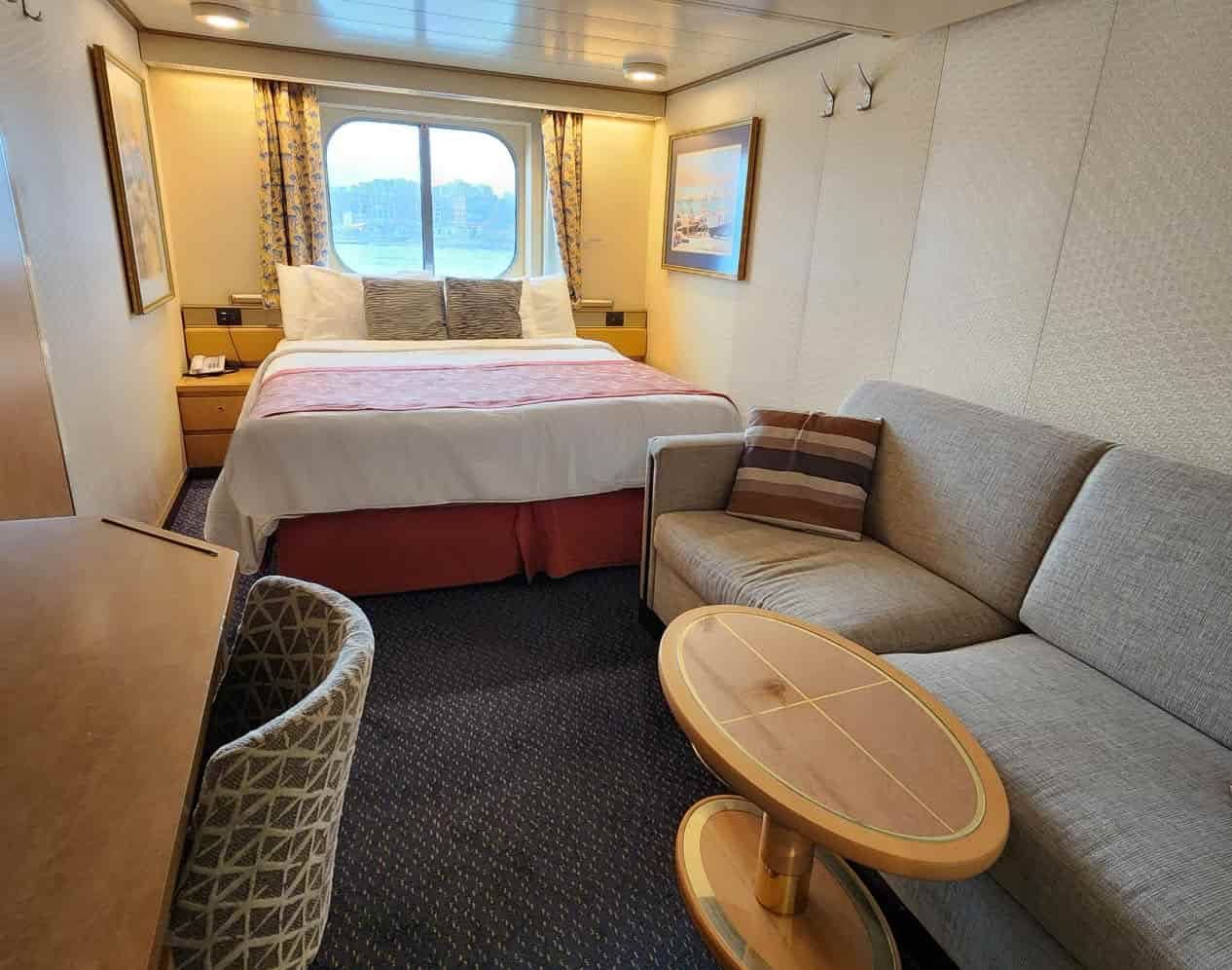 Holland America Ocean-view — stateroom