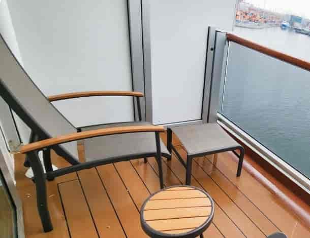 Holland America Verandah — private verandah