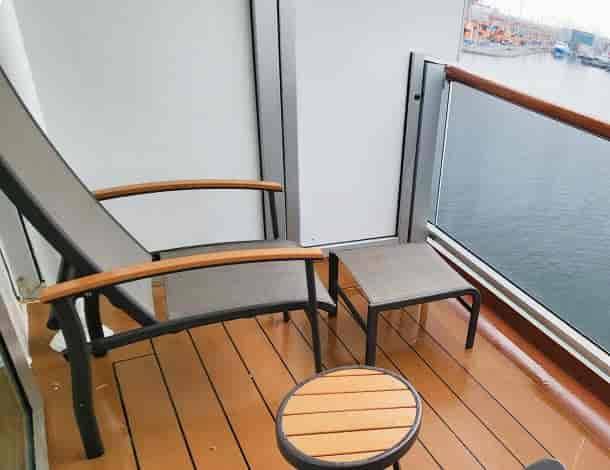 Holland America Verandah — private verandah