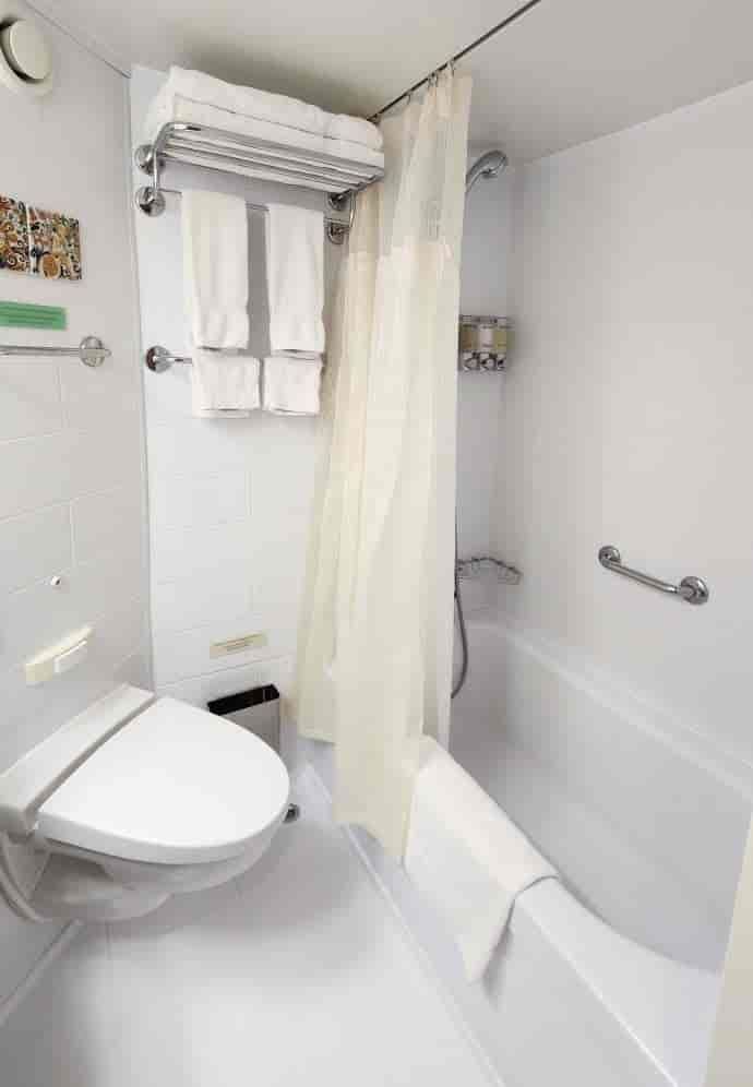 Holland America Verandah — bathroom