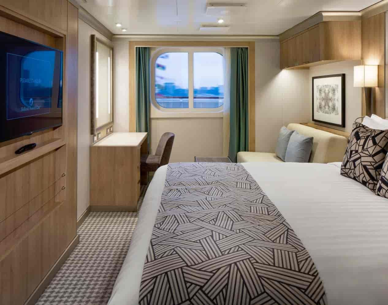 Holland America Ocean-view — stateroom