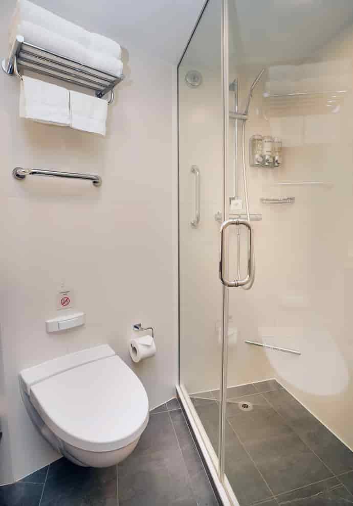 Holland America Ocean-view — bathroom