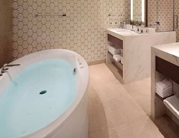 Holland America Pinnacle Suite — bathroom