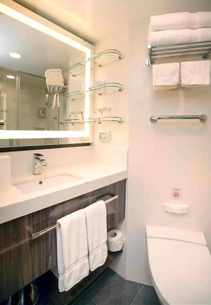 Holland America Verandah — bathroom