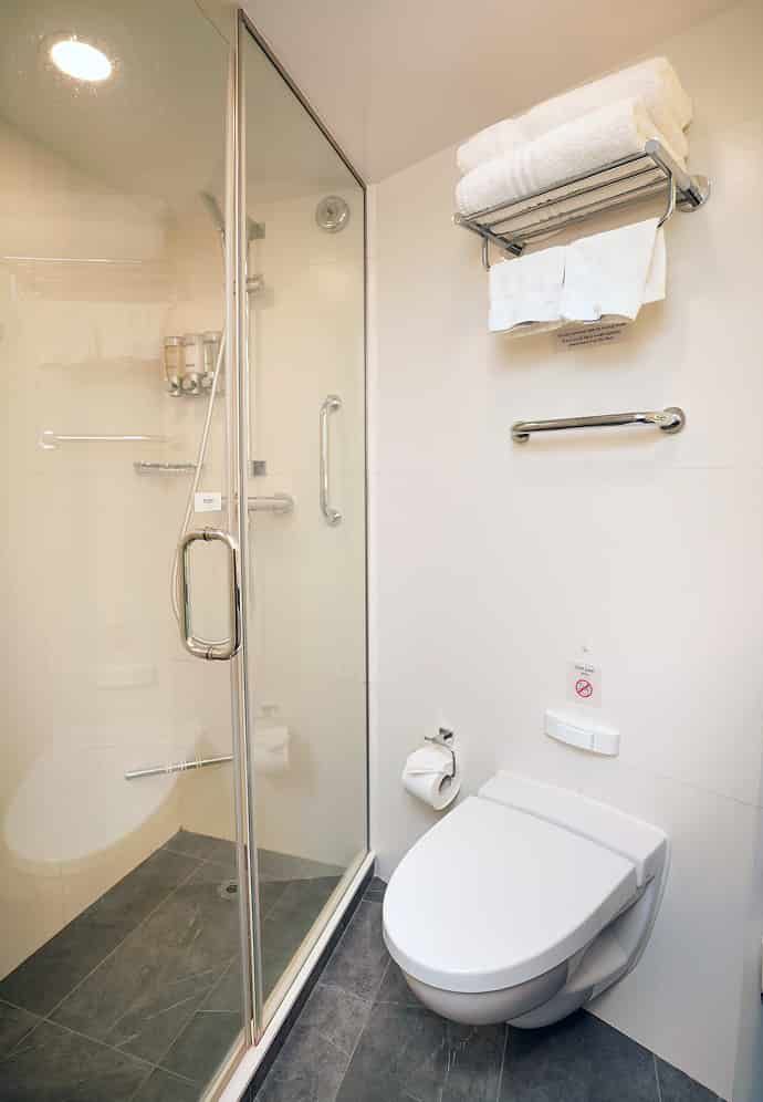 Holland America Vista Suite — bathroom