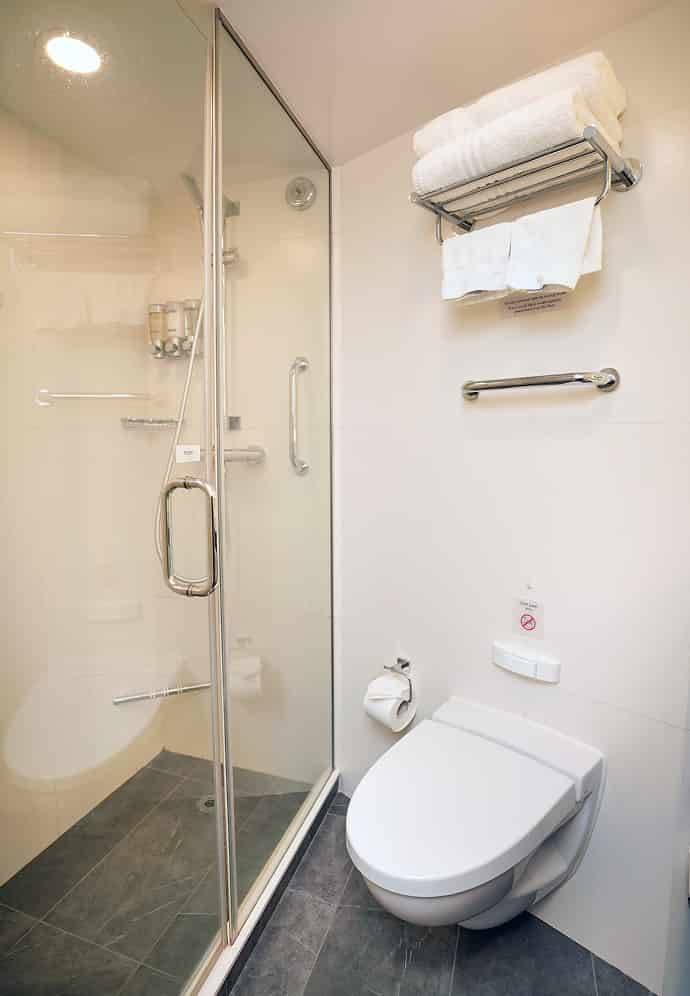 Holland America Vista Suite — bathroom