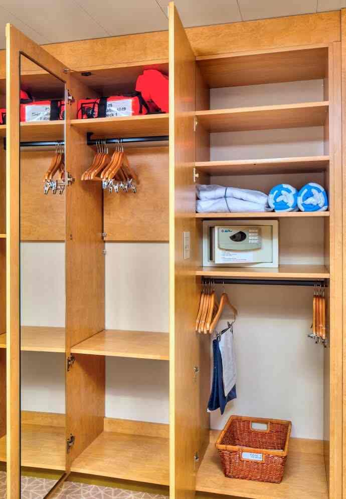 Holland America Interior — storage