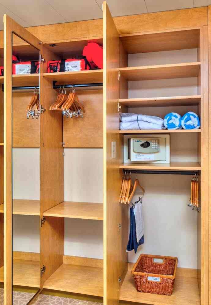 Holland America Interior — storage