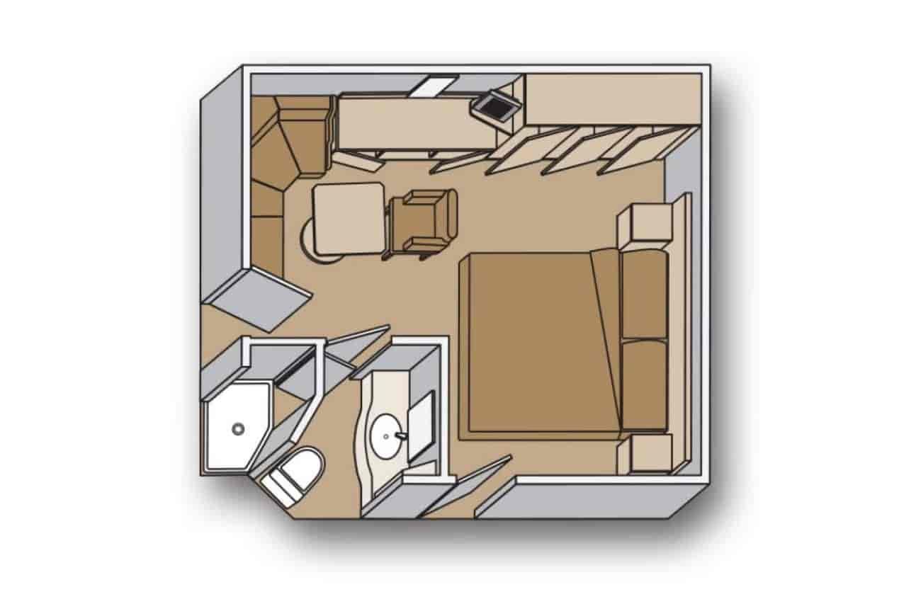 Holland America Interior — floor plan