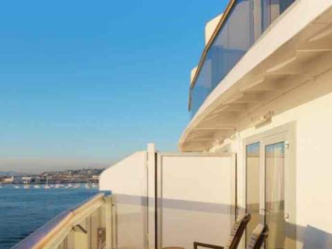 Holland America Neptune Suite — private verandah Holland America Neptune Suite — private verandah