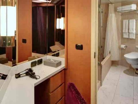 Holland America Neptune Suite — bathroom Holland America Neptune Suite — bathroom