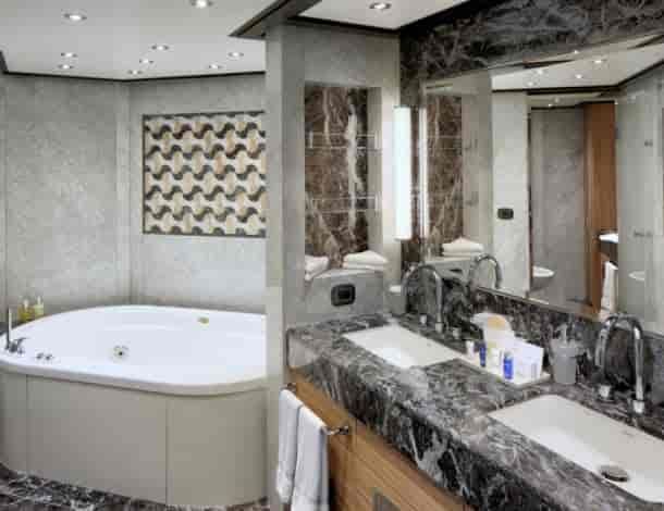 Holland America Pinnacle Suite — bathroom