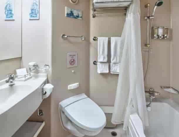 Holland America Verandah — bathroom