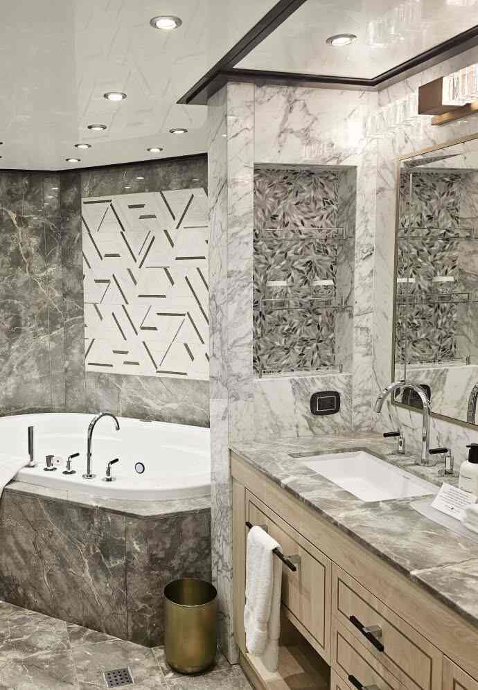 Holland America Pinnacle Suite — bathroom