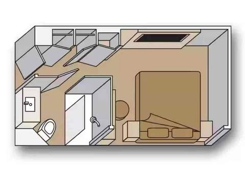 Holland America Interior — floor plan