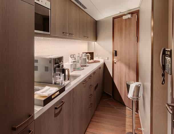 Holland America Pinnacle Suite — pantry