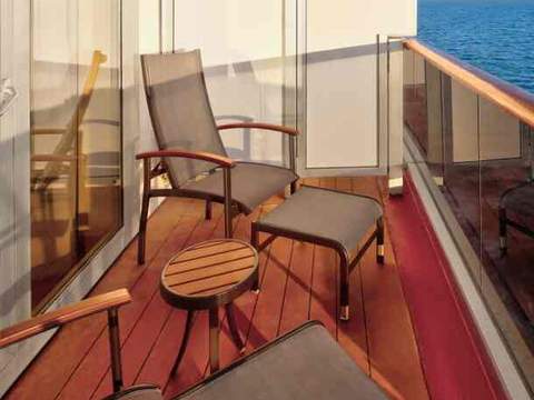 Holland America Verandah — private verandah