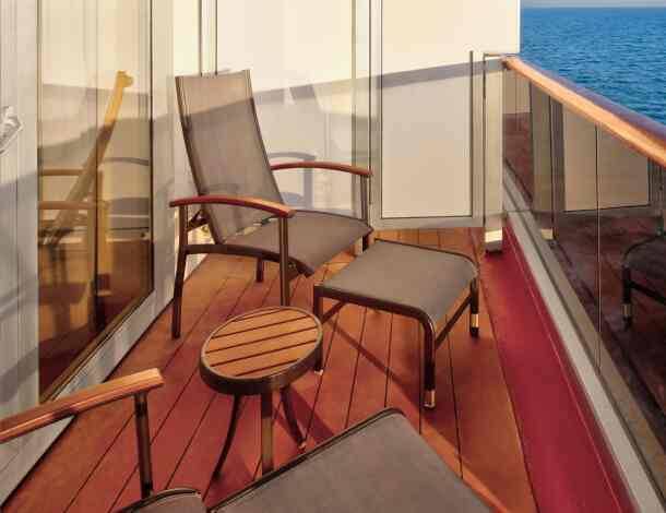 Holland America Verandah — private verandah