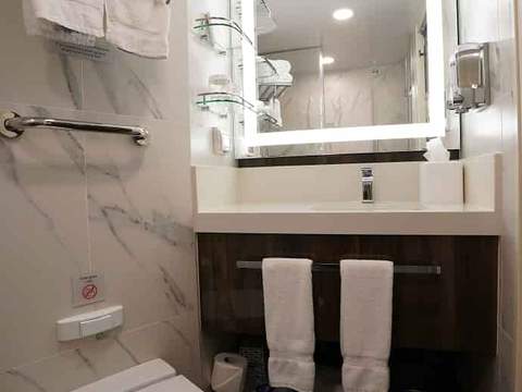 Holland America Verandah — bathroom