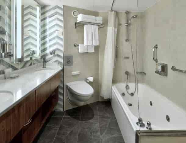 Holland America Signature Suite — bathroom