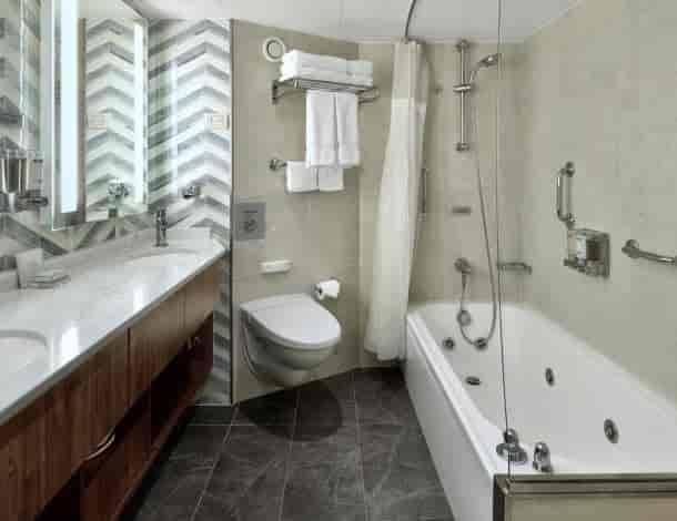 Holland America Signature Suite — bathroom