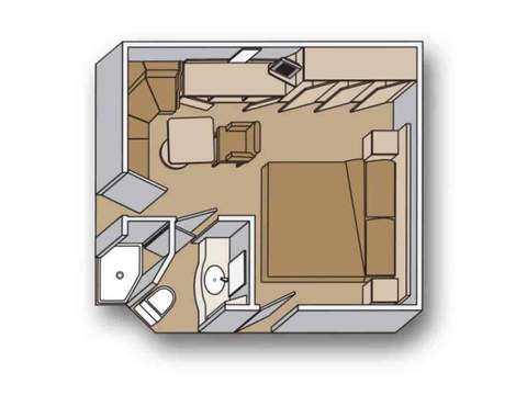 Holland America Interior — floor plan