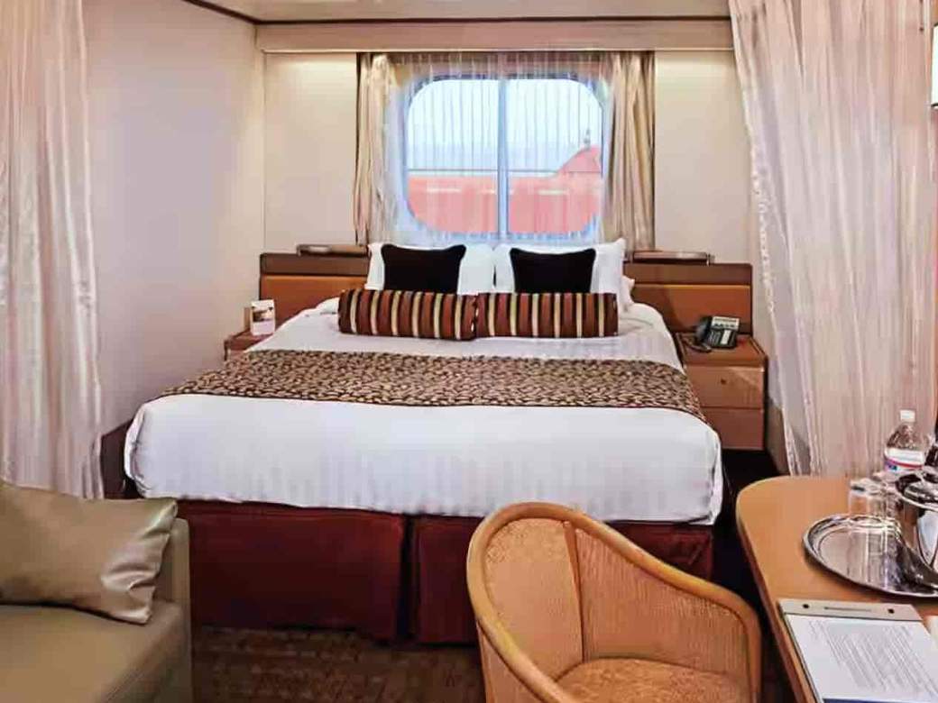 Holland America Ocean-view — stateroom