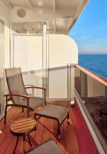Holland America Verandah — private verandah