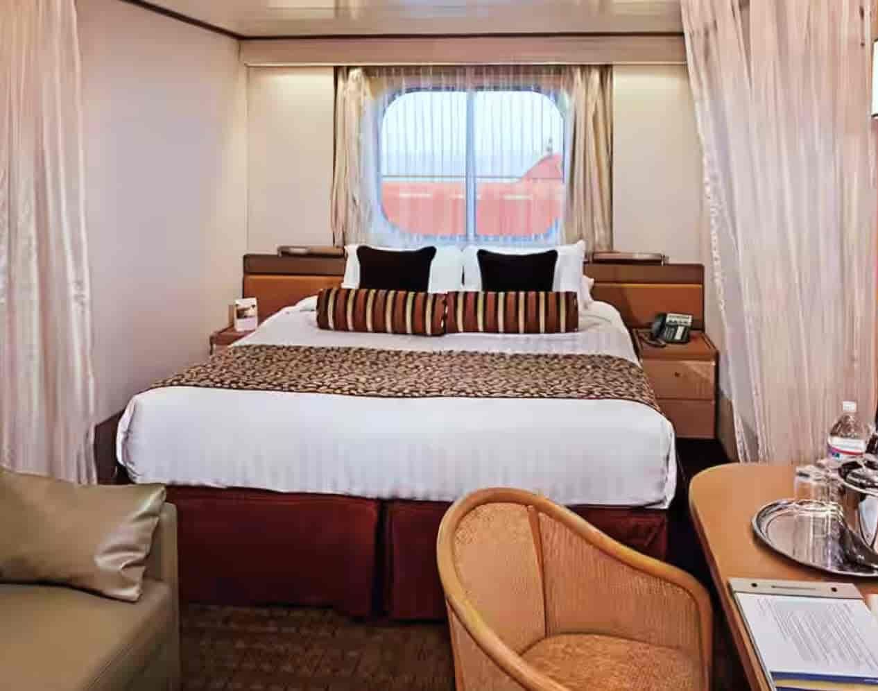 Holland America Ocean-view — stateroom