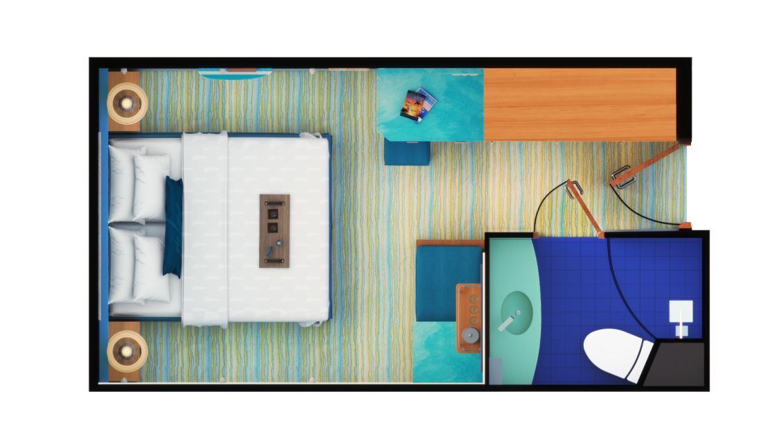 Margaritaville Cabin Category Cozy Interior Floorplan