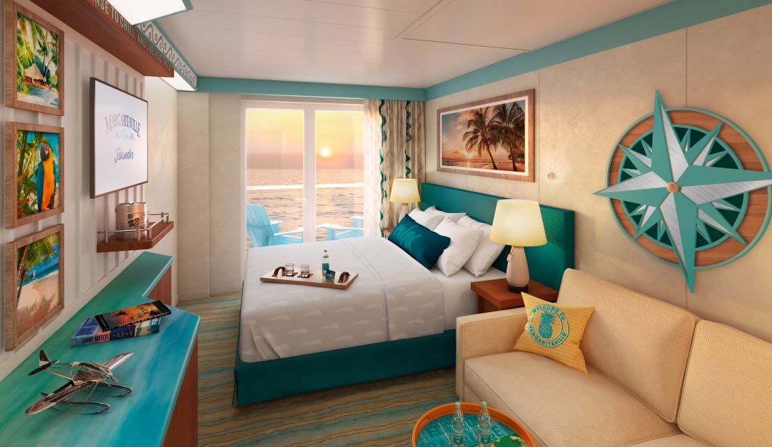 Margaritaville Cabin Category Extended Balcony Image