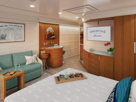 Margaritaville Cabin Category Grand Terrace Corner Suite Image