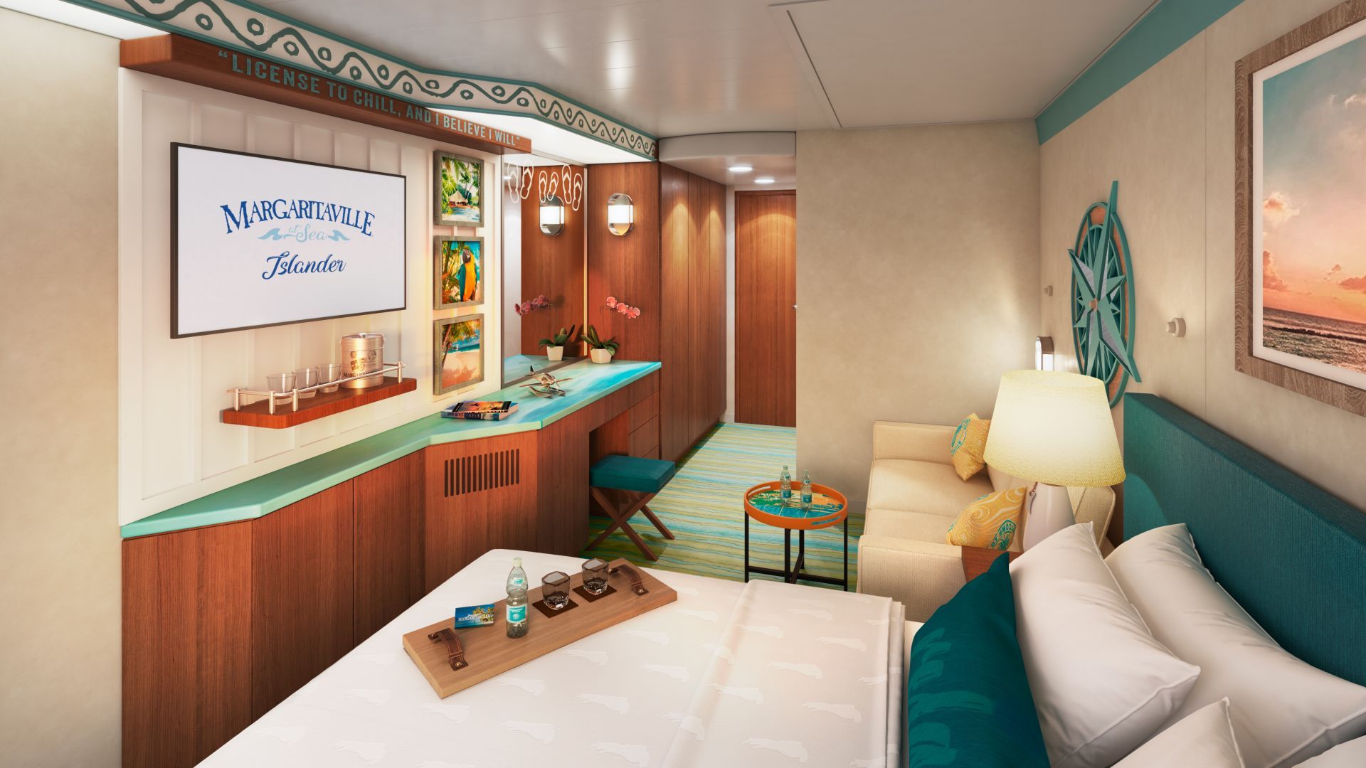 Margaritaville Cabin Category Partial Ocean View Photo