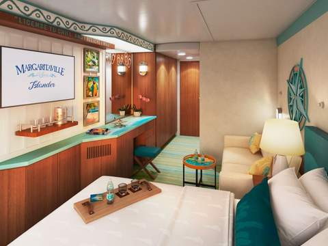 Margaritaville Cabin Category Partial View Balcony Image