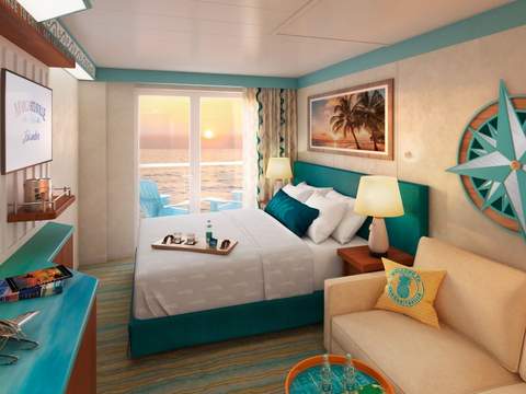 Margaritaville Cabin Category Partial View Balcony Photo