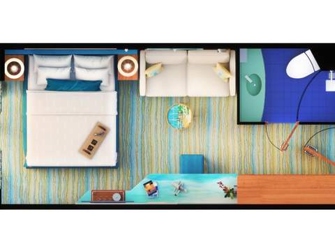 Margaritaville Cabin Category Picturesque Ocean View Floorplan